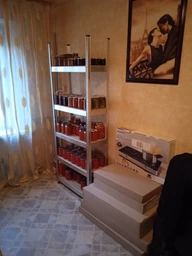 Стеллаж металлический оцинкованный "Бюджет" 1800х700х300 мм, 5 полок, МДФ (В18012 07030 52)