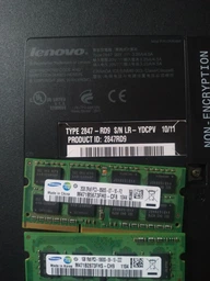 Оперативная память Samsung SODIMM DDR3 4Gb 2Rx8 1066Mhz PC3-8500S-07-10-F2 M471B5273CH0-CF8 фото от покупателей 7