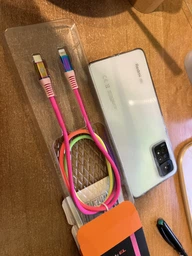 Кабель Real-El MFI PD USB Type C - Lightning Rainbow 1 м (EL123500054)