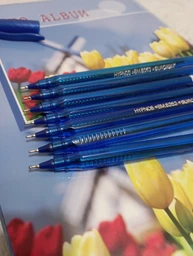 Набор масляных ручек Buromax Hypnos Черных 0.7 мм Черный корпус 50 шт (BM.8353-02) (4823078924261) фото от покупателей 2