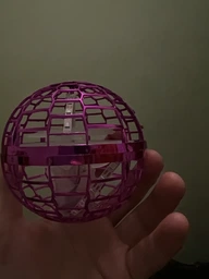 Летающий шар спиннер AToys flying ball электрический, с RGB подсветкой-95 мм фото от покупателей 2