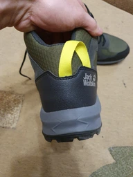 Черевики WOODLAND 2 TEXAPORE MID M Jack Wolfskin 4051261_6000 42.5 Чорний (4064993834086) фото от покупателей 5