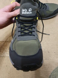 Черевики WOODLAND 2 TEXAPORE MID M Jack Wolfskin 4051261_6000 42.5 Чорний (4064993834086) фото от покупателей 2
