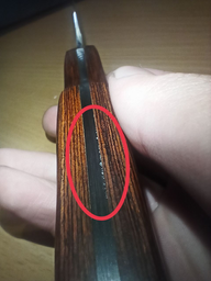Мисливський обробний ніж з бакелітовою рукояттю BK 48 фото від покупців 1