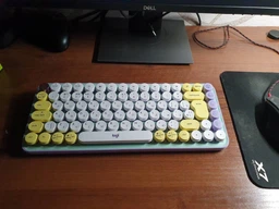 Клавіатура бездротова Logitech POP Keys Wireless Mechanical Keyboard Daydream Mint (920-010717) фото від покупців 3