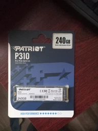 Твердотільний накопичувач Patriot P310, SSD M.2, 1920GB, NVMe, 2280, PCIe 3.0x4, 3D NAND TLC фото від покупців 18