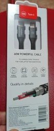 Кабель Intaleo CBGPD60WTT1 Type-C to Type-C 1.2 м 60 W Серый (1283126518096) фото от покупателей 4