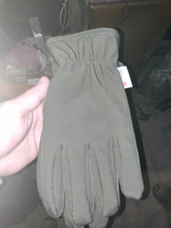 Зимние теплые рукавицы Mil-tec высокие манжеты на резинке с фиксацией ремешком утепленные полнопалые перчатки с крючками для крепления на рюкзак XL
