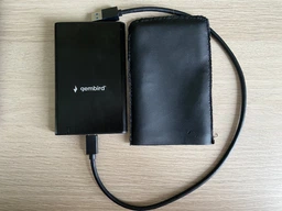 Зовнішня кишеня Gembird для 2.5" SATA USB Type-C 3.1 Black (EE2-U3S-6)