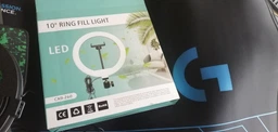 Светодиодная кольцевая LED лампа USB с держателем для телефона Ring Fill Light (26 см) фото от покупателей 8