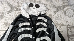 Пижама кигуруми мужская Kigurumi Скелет Взрослая и подростковая Черный XL 175-185 см. (1022/1) фото от покупателей 4