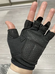 Рукавички жіночі для фітнесу Contraband Pink Label 5387 Paisley Print Gloves (Сірий XS)