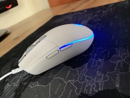 Ігрова миша Logitech G102 Lightsync, дротова, 8000 DPI, RGB-підсвічування, 6 кнопок, Lilac фото от покупателей 1