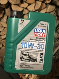 Моторное масло для садовой техники и генераторов универсальное Liqui Moly Universal Gartengerate-Oil 10W-30 (8037/1273) 1л фото от покупателей 2