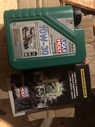 Моторное масло для садовой техники и генераторов универсальное Liqui Moly Universal Gartengerate-Oil 10W-30 (8037/1273) 1л