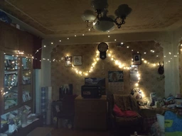 Светодиодная гирлянда Decorative Light Led 200 Нить проволока 20 м на батарейках Тёплый белый (2000992411714) фото от покупателей 10