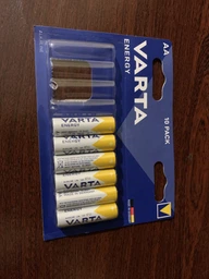 Батарейка Varta Energy AA BLI 10 Alkaline (4106229491) фото от покупателей 2
