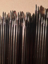 Набір стрижнів олійних Optima для неавтоматичних ручок 0.5 мм Сині 100 шт. (O15704-02)
