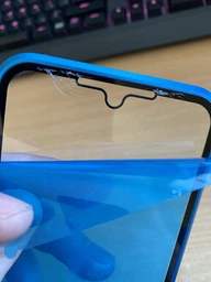 Магнітний чохол із захисним склом для Xiaomi Redmi Note 8T Чорний (085168_1) фото від покупців 1