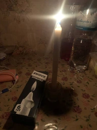 Свечи хозяйственные набор 6 штук парафиновые 16 см (8 часов горения) SWIECE белые СВ-6 фото от покупателей 6