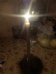 Свечи хозяйственные набор 6 штук парафиновые 16 см (8 часов горения) SWIECE белые СВ-6 фото от покупателей 4