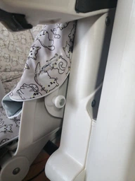 Чохол на стільчик для годування Peg Perego Siesta плащівка Білий DavLu (000461) фото від покупців 5