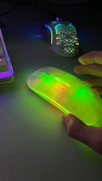 Беспроводная компьютерная USB мышка, Wireless 2.4 ГГц, оптическая мышь на аккумуляторе, Белая (2907224201) фото от покупателей 2
