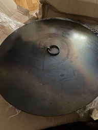 Мангал сковорода 50 см SHOP PAN з диску борони + кришка фото від покупців 12