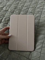 Чехол обложка BBM1 Leather для iPad Mini 6 2021/mini 7 8.3" 2024 Серо-фиолетовый фото от покупателей 3
