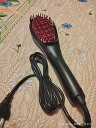 Расческа выпрямитель электрическая для волос Hair Straightener Аrtifact с турмалиновым покрытием щетка утюжок