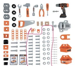 Мастерская инструментов игрушечная black and Decker фото от покупателей 1