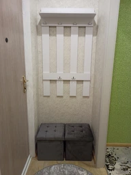 Пуф для хранения MBM HOME велюровый 38х38х38 см Синий (TH-05 BLUE) фото от покупателей 7