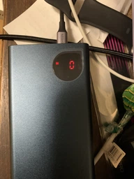 Портативная батарея Baseus Amblight Digital Display Quick Charge Power Bank 20000mAh 65W Blue фото от покупателей 16