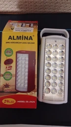 Ліхтар ALMINA DL-2424 ліхтар-лампа з Power bank 24 LED 80 годин автономної роботи фото від покупців 1
