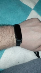 Тканевый монобраслет Braided Solo Loop MRK для фитнес браслета Xiaomi Mi Band 6/5/4/3 (S) 150mm бело-розовый (mrk3030) фото от покупателей 1
