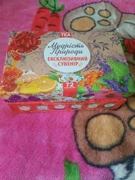 Набор чая в пакетиках Мудрость Природы Эксклюзивный сувенир 6 видов по 12 шт 120 г (4820167092856) фото от покупателей 2