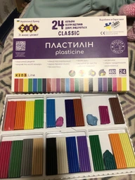Пластилин ZiBi Classic 24 цвета 480 г (ZB.6236) фото от покупателей 4