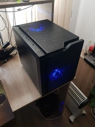 Корпус Chieftec GAMING CUBE CI-01B-OP mATX, без БЖ, Black фото от покупателей 4