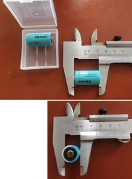 Аккумулятор 15266/CR2 Литий-железо-фосфатный (LiFePO4) Soshine CR2-3.2-300 Button Top, 300mAh, 0.2A, 3.6/3.2/2.0V, Black фото от покупателей 6
