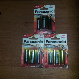 Батарейка Panasonic Pro Power AA BLI 6 (4+2) Alkaline (LR6XEG/6B2F) фото от покупателей 5