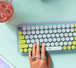 Клавіатура бездротова Logitech POP Keys Wireless Mechanical Keyboard Daydream Mint (920-010717) фото від покупців 1
