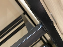 Полка металлическая для обуви J4-60-LOFT (обувница лофт, полка для обуви в стиле Лофт) фото от покупателей 5