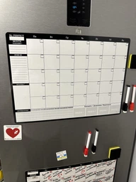 Магнітний планер на місяць ⬩ My Perfect Month Бізнес ⬩ LifeFLUX ⬩ А3 ⬩ чорно-білий фото від покупців 2