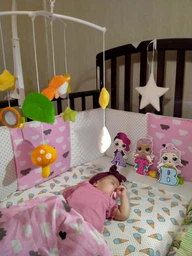 Іграшка-мобіль механічний 0+ Baby team Різні кольори фото від покупців 6