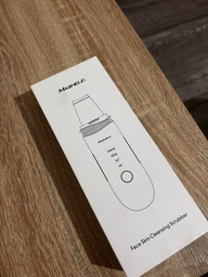 Ультразвуковой скрабер портативний Ultrasonic MASHELE для очистки кожи лица фото от покупателей 1