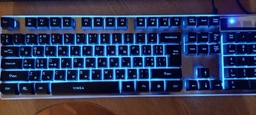 Клавіатура дротова Vinga KBG839 USB фото від покупців 11