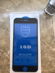 Защитное стекло 10D Tempered Glass на весь экран для iPhone 6 Plus / 6s Plus/ 7 Plus/ 8 Plus Белое