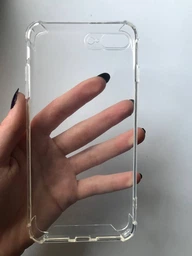 Прозорий ударостійкий силіконовий чохол для iPhone 7plus / 8plus фото от покупателей 5