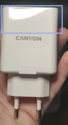 Зарядное устройство Canyon USB-A QC 3.0 White (CNE-CHA24W)