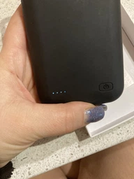 Чехол зарядка iBattery для iPhone 6/6s/7/8 6000 mAh black фото от покупателей 1